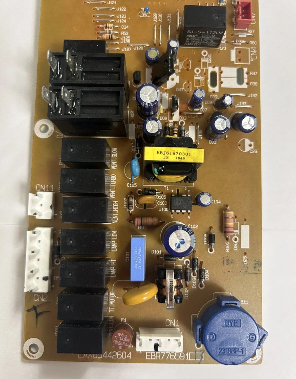 EBR77659113 LG MICROWAVE CONTROL BOARD 