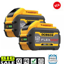 Battery FOR DEWALT DCB606 DCB609 FLEXVOLT 20V/60V MAX9/12/15Ah Lithium-ion