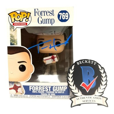 Tom Hanks Signed Autograph Forrest Gump Funko Pop 769 Beckett BAS