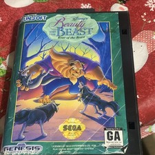Disney Beauty and the Beast: Roar of the Beast Sega Genesis Sunsoft Manual