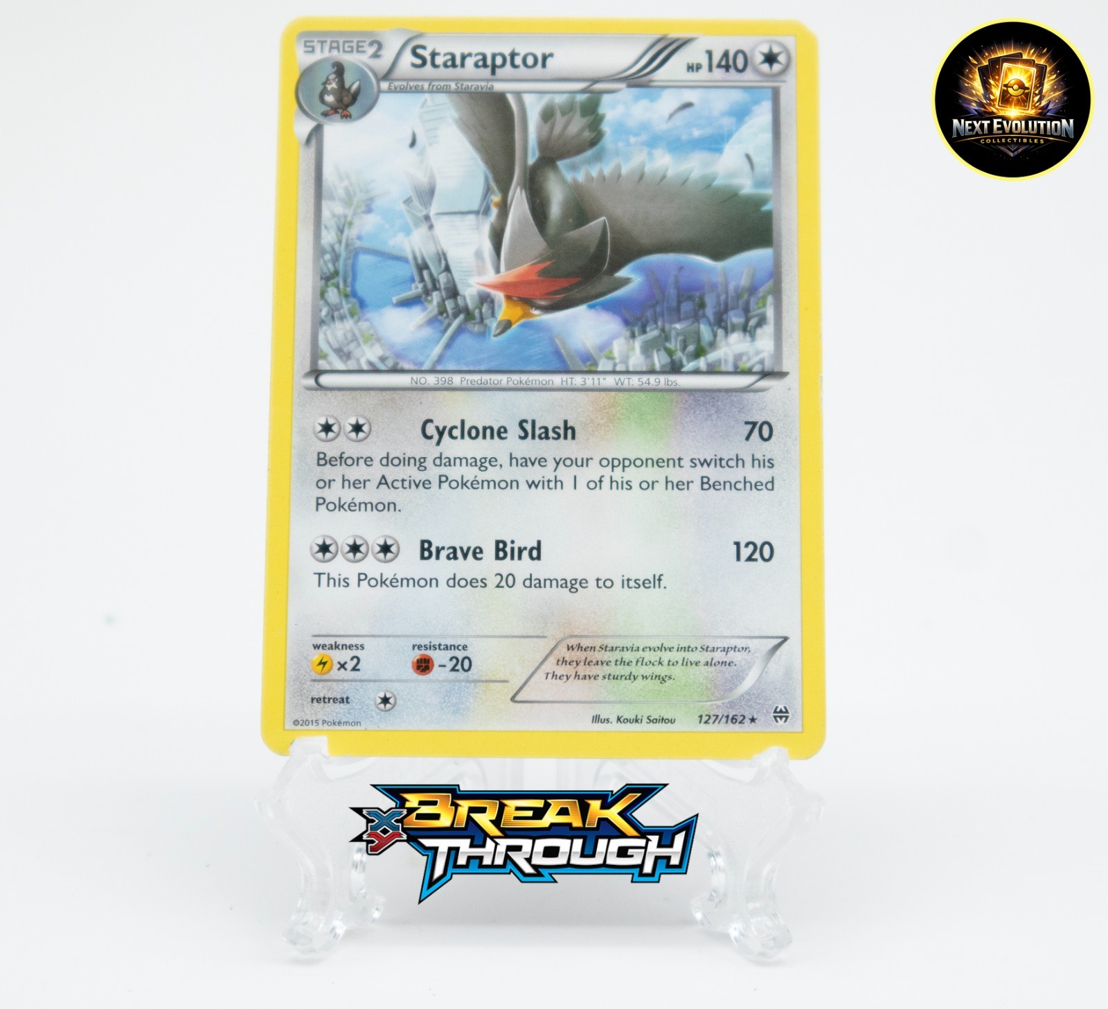 Staraptor Rare XY: Breakthrough 127/162  LP