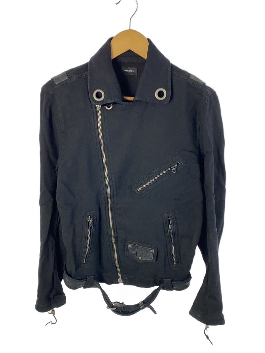 Diesel Double Riders Jacket/S/Cotton/Blk 51801