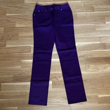 Damen Stretch Jeans Gr. 18 (36/38) Lila/Viole...