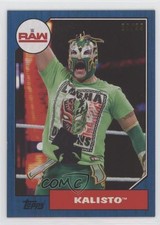 2017 Topps Heritage WWE Blue 20/99 Kalisto #54 1f7d