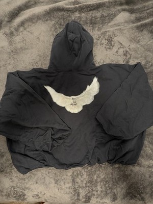 Yeezy Gap Engineered By Balenciaga Washed Black Dove Hoodie | eBay