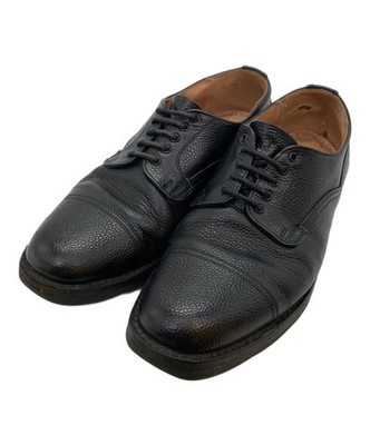 JOSEPH CHEANEY CAIRNGORM Straight Tip Shoes/ Black/ Size: 8 1/2