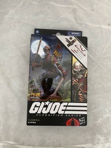Hasbro G.IJoe Classified Series Python Patrol Cobra Vypra Boxed 6”