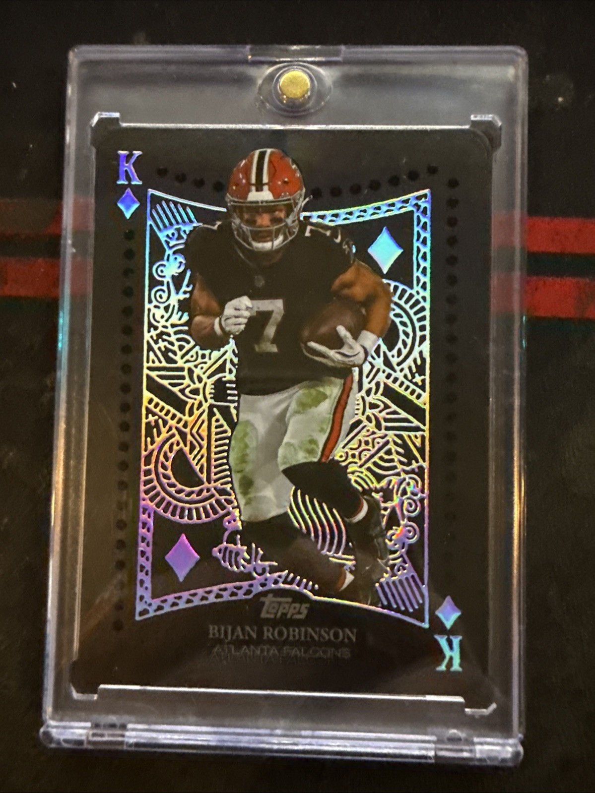 BIJAN ROBINSON 2026 Topps Flagship #AK-9 All Kings Case Hit SSP Atlanta Falcons