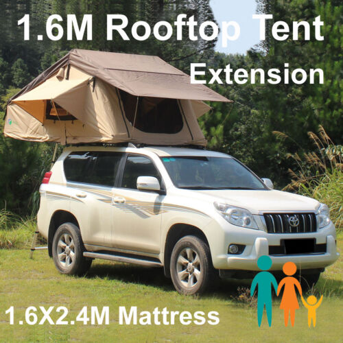 Rooftop Roof Top Tent 3.1x1.6M Camper Trailer 4WD 4X4 Camping Car Rack Ladder - Picture 1 of 9