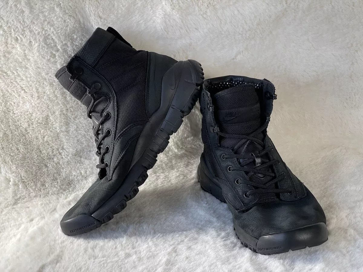 Nike SFB Special Forces Boot 6â€ NSW Black Youth Size 6Y/Womens 7.5 | eBay