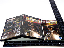 Authentic Blowout Playstation 2 PS2 Case  Manual Only No Game