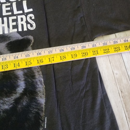 Juneau Alaska Bear Does Not Play Well With Others Men's T-shirt Size Large - Picture 4 of 8