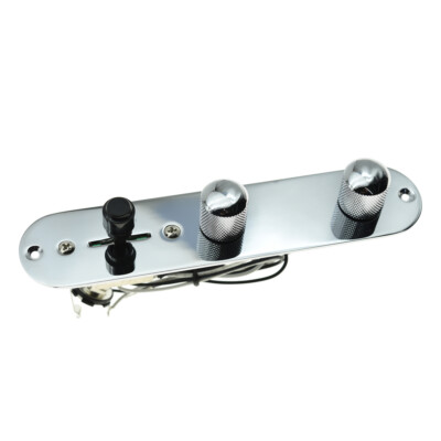 KAISH Fully Loaded Pre-Wired 3-Way Control Plate with Wiring Harness for Tele