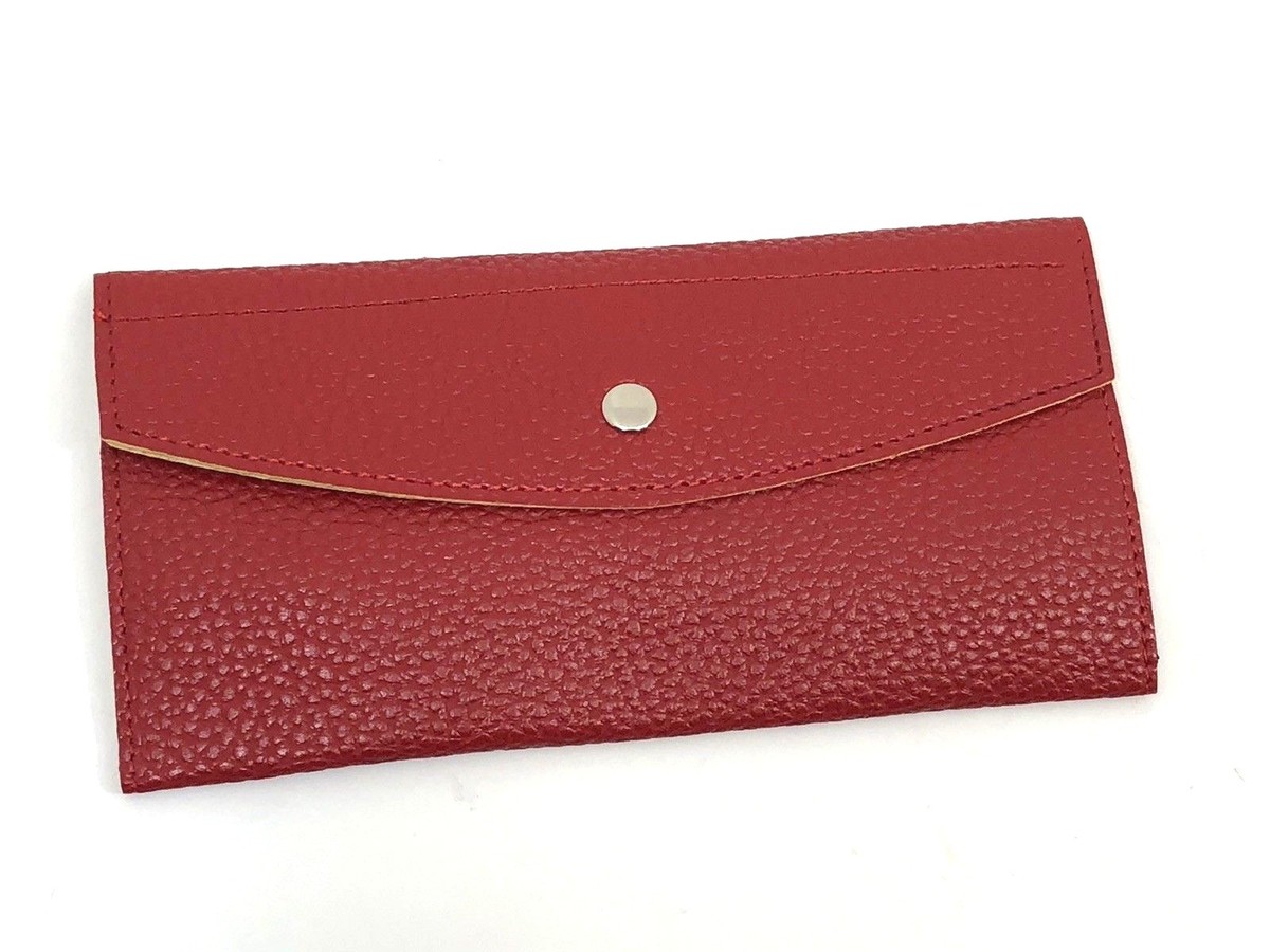 Womens Wallets Unbranded Ultra Lightweight Snap Closure Change Purse  Redwine NEW