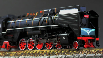 Bachmann China QJ2 2-10-2 Steam Locomotive with Tender (Black) (HO