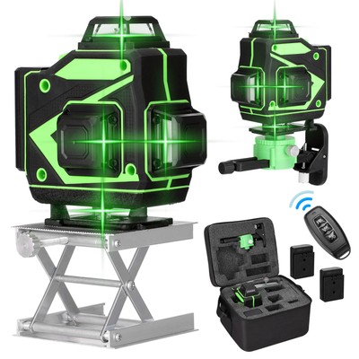 Multifunctional 16 Lines  Level Tool Vertical Horizontal Lines with 3° J1L2