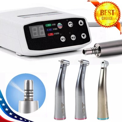 NSK Style Dental Brushless LED Electric Motor / 1:1 1:5 Increasing Handpiece OR