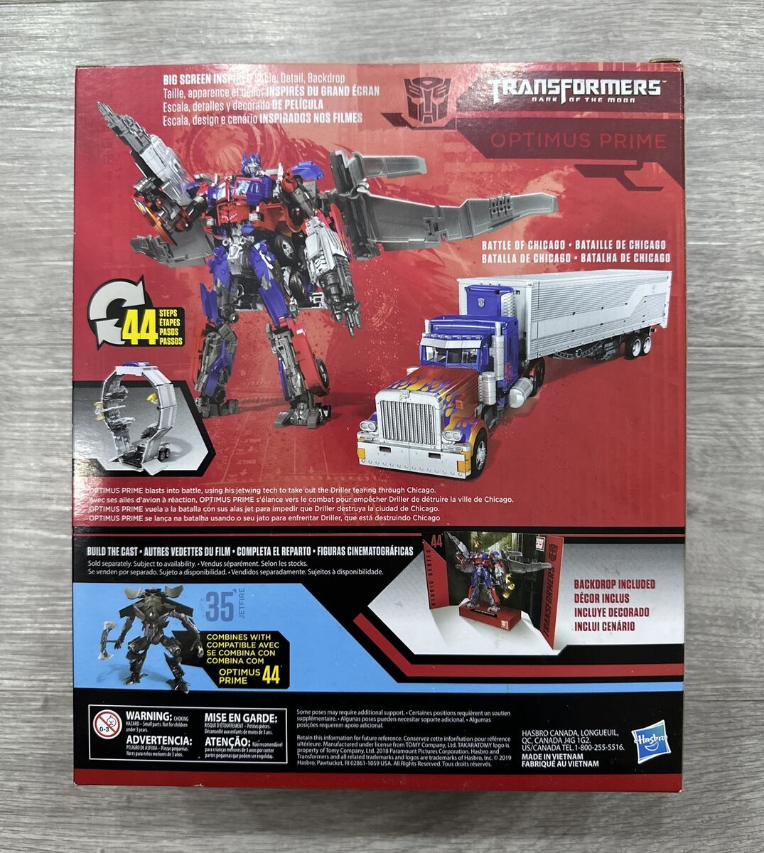 Transformers Studio Series 44 OPTIMUS PRIME Leader Jetwing Transformers Studio Series 44 OPTIMUS PRIME Leader Jetwing