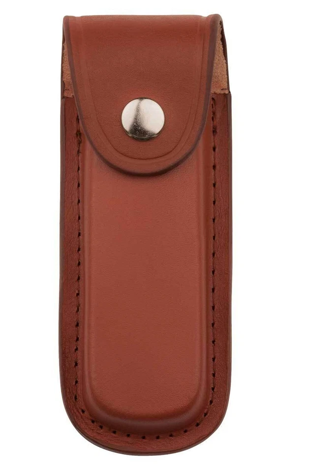 Herbertz Etui braun für Messer 13 cm Lederetui für Taschenmesser