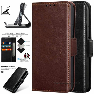 For Samsung Galaxy S22 Ultra/S22 Plus 5G Case PU Leather Wallet Flip Stand Cover