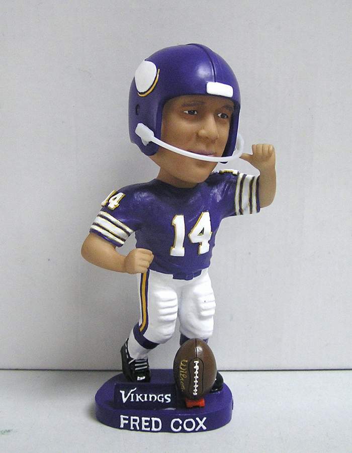 FRED COX, NFL Minnesota Vikings GREAT Limited Ed. UNSIGNED