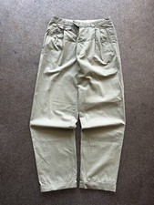 Yves Saint Laurent Vintage Men's Green Trousers