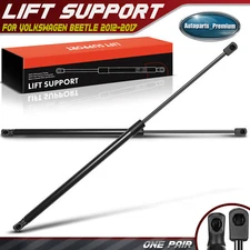 2x Rear Hatch Lift Supports Shocks Struts for Volkswagen Beetle 12-19 Hatchback