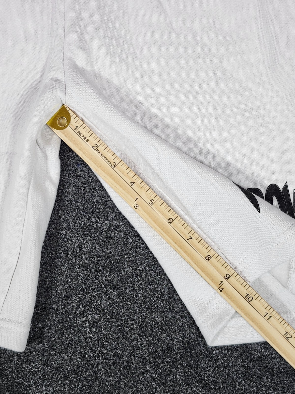 FILA Death Row Records pantaloncino uomo XL moda Nova bianco coulisse nuovo con etichetta