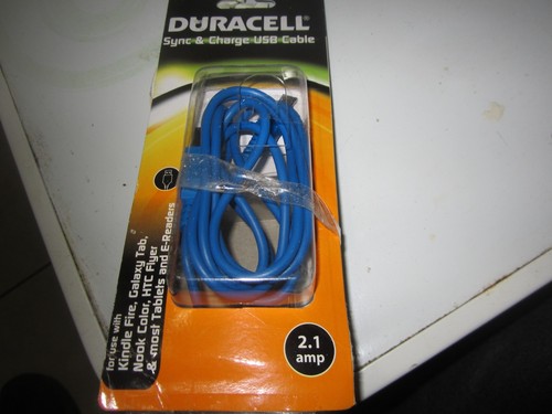 Duracell Universal Daten- und Ladekabel - Blau
