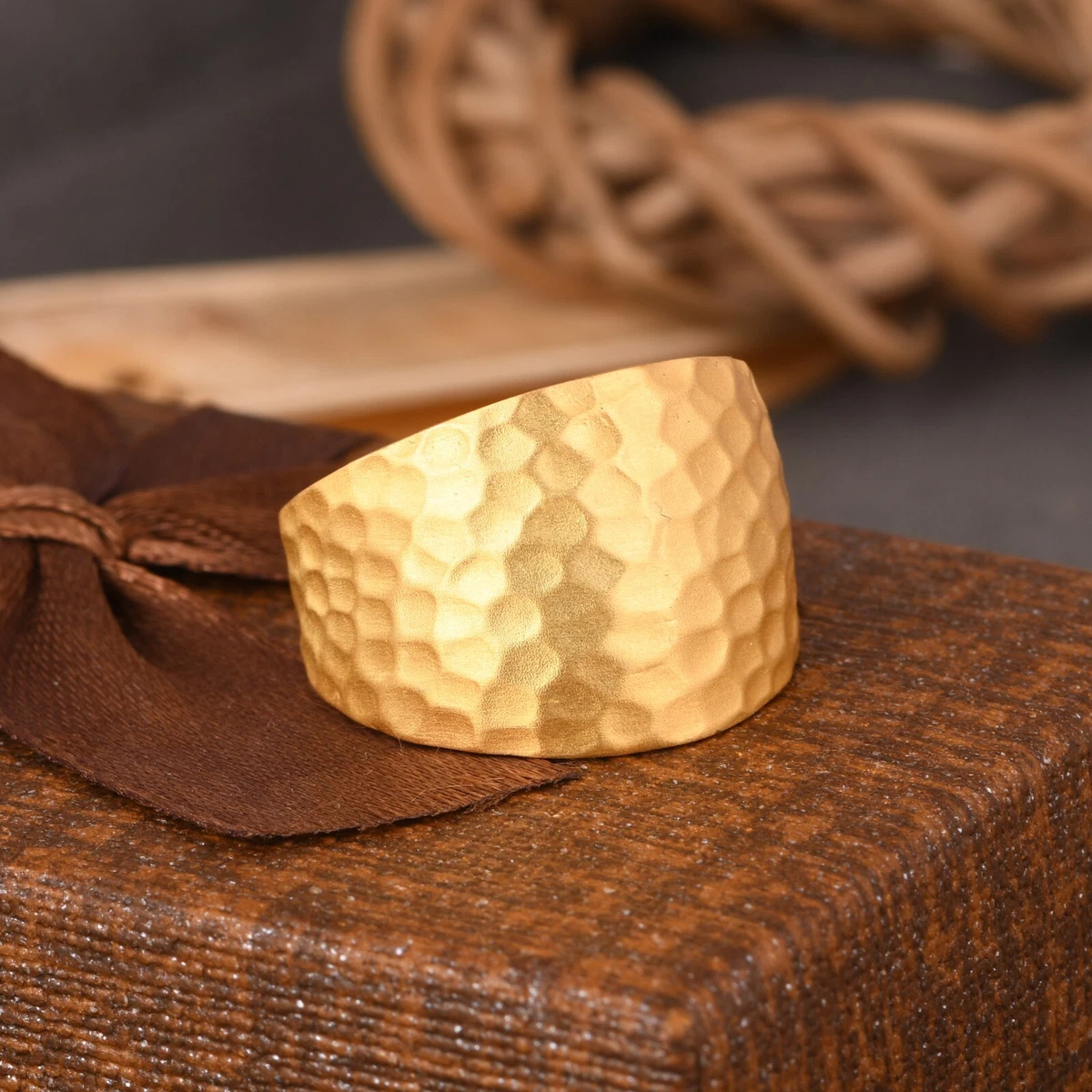 Thick band shop rings for her