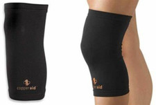 Copperaid Knee Sleeves Compression Recovery Heal Joints Sports Ball Gym Size XL