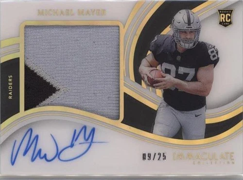 2023 Panini Immaculate Collection Michael Mayer #PP-MMI