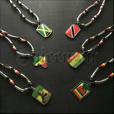 rasta dog tag