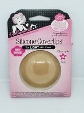 Hollywood Fashion Secrets Silicone Nipple CoverUps 1 Pair Light Skin Tone