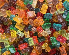 Haribo Goldbears 8 FRUITY FLAVORS- Gummi Gummy Bears {BULK CANDY- 1/2 POUND}