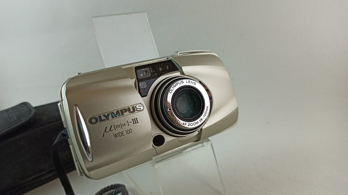 Olympus μ mju iii WIDE 100 Point & Shoot 35mm Film Camera JAPAN | eBay