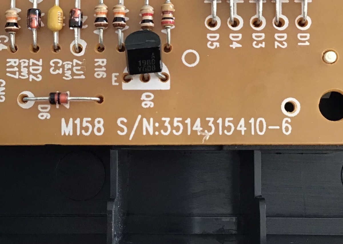 MCD16116T C5F7NF16MO110N 3514315410-6 Magic Chef microwave control  