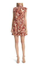 NWT ULLA JOHNSON Penny Velvet Minidress Size 2