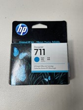 HP 711 29-ml Cyan DesignJet Ink Cartridge, CZ130A Exp 07/2021 New OEM
