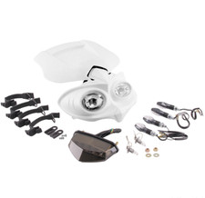 Kit Plaque Phare/feu/clignotant (led) universelle pour 50cc Derbi Beta Generic