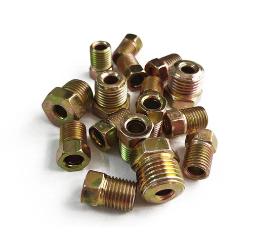 1Pcs Brake Line Tubing Kit Galvanized Steel 25 Ft. Roll Coil 3/16"OD 16 Fittings - Picture 11 of 13