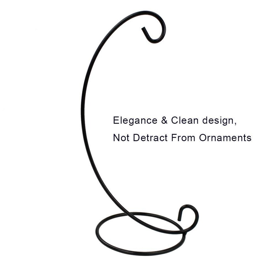 Christmas Ornament Display Stands, 10 Pack Iron Hanging Stand Rack