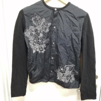 トップス Yohji Yamamoto Y's cotton knit tops L Yohji Yamamoto Y'S L size black knit sleeve top | eBay