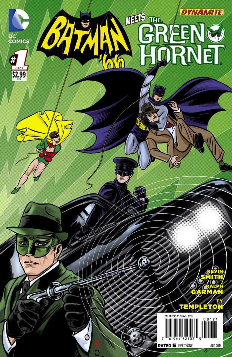 KEVIN SMITH Batman '66 (1966) Meets The Green Hornet #1 1:25