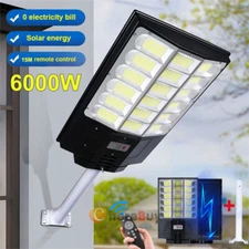 Solar Street Light LED Outdoor Commercial Dusk Dawn Solar Lighting Super Bright