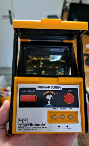 Nintendo Game & Watch Panorama Screen Snoopy