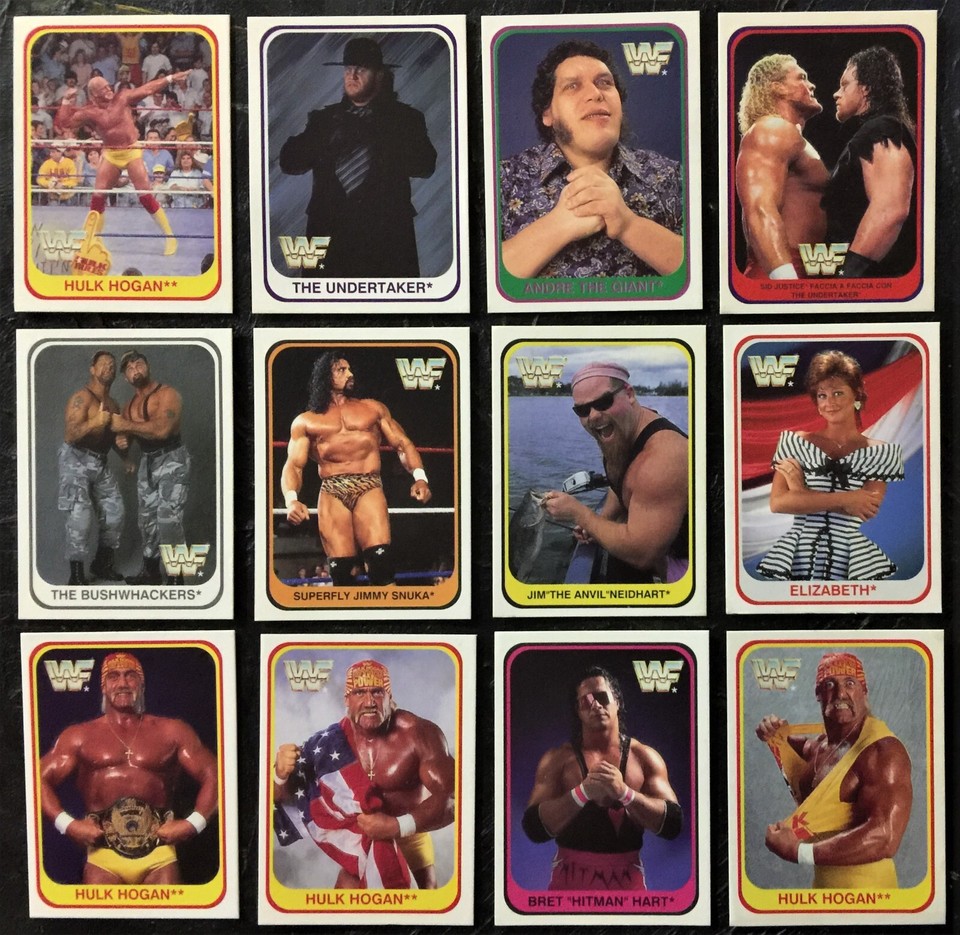 WWF MERLIN 1991 Italie Trading Cards Wrestling Hulk Hogan #92 EUR 24,99
