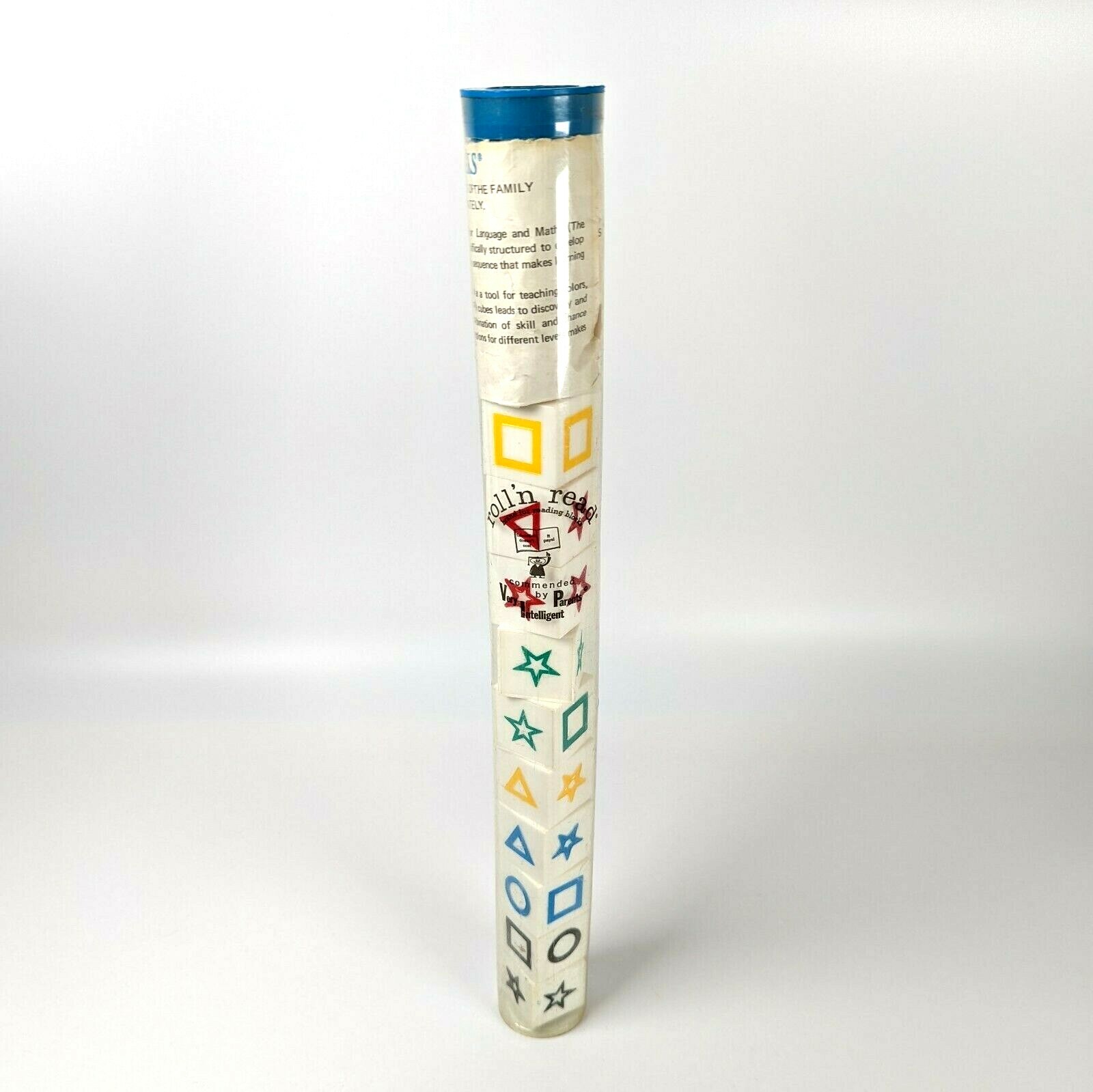 Rolling Reader Game Beulah Harris Stolpen Geome Tricks Dice Game 1965 ...