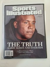 Barry Bonds San Francisco Giant Sports Illustrated No Label 2006 The Truth