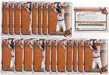 x100 Jud Fabian 2022 (1st) Bowman Draft #114 Rookie Card RC lot/set Orioles deal